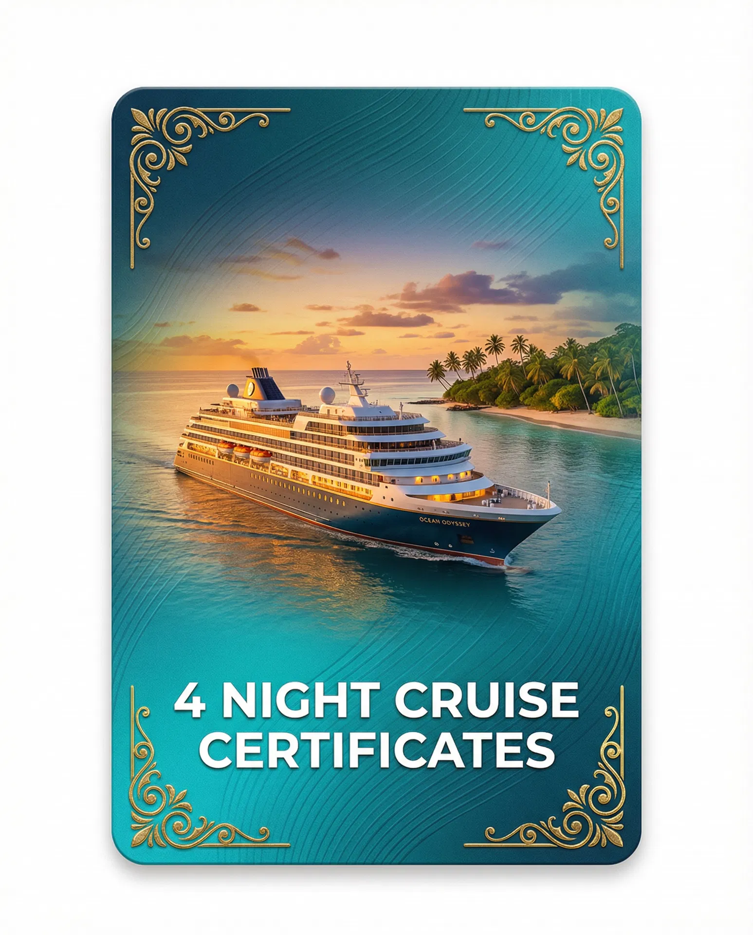 4 Night Cruise Certificates