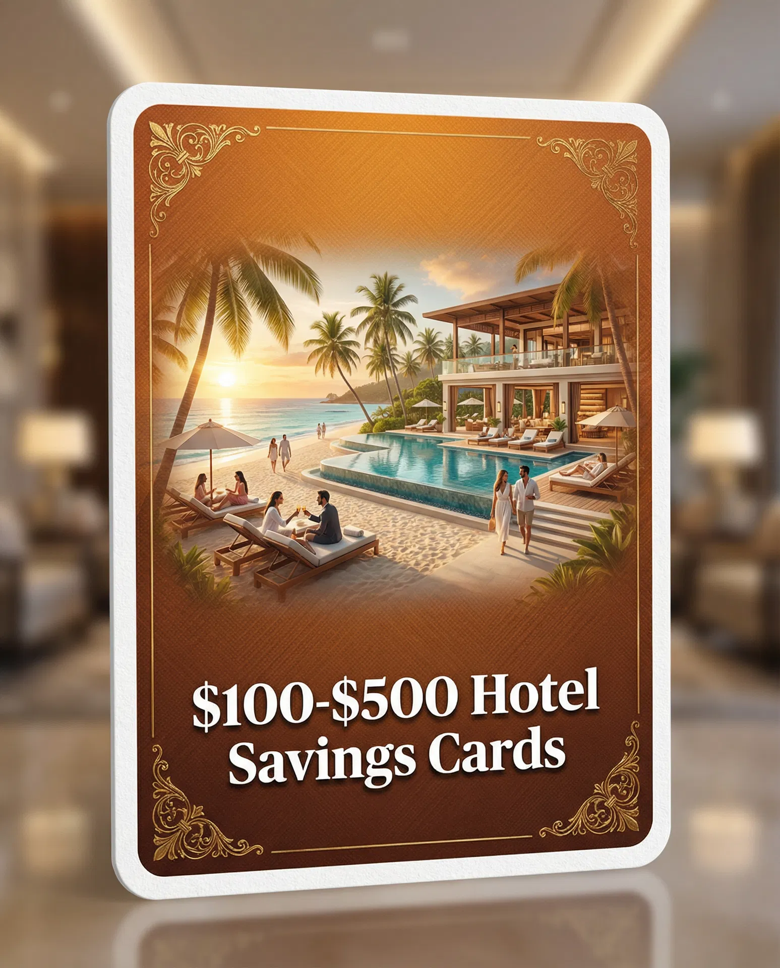 $100-$500 Hotel Savings Cards
