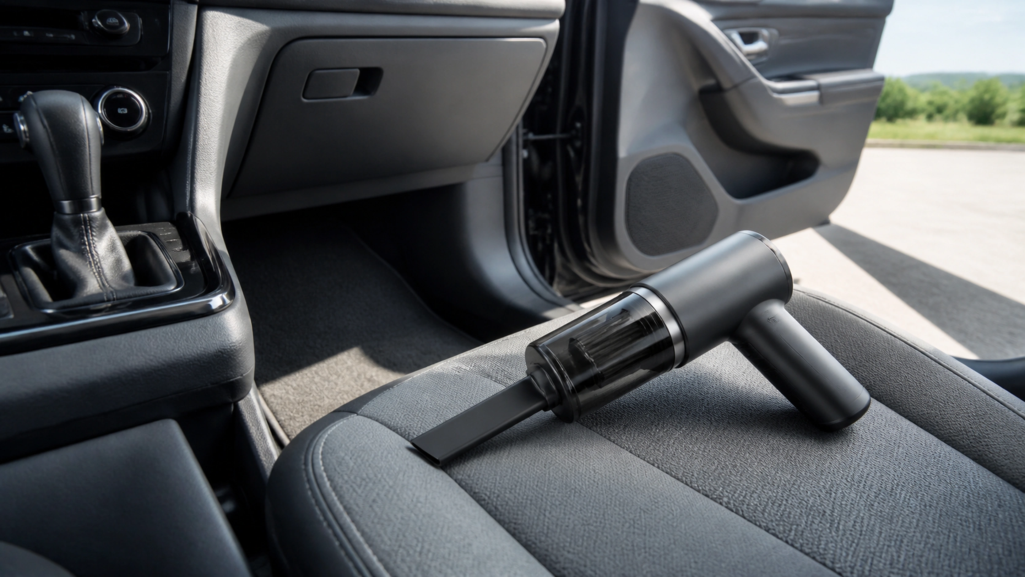 Mini wireless vehicle vacuum
