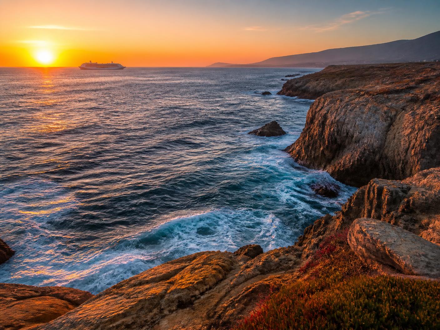 Los Angeles to Ensenada, Mexico cruise itinerary