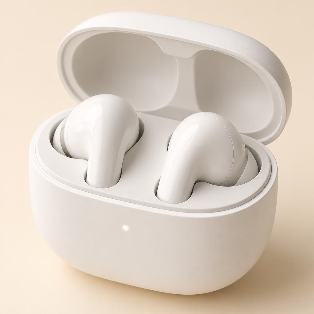 Wireless Earbuds Powered by Android product photograph